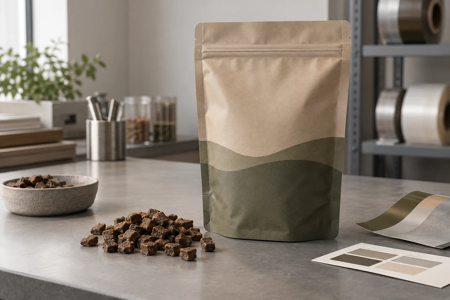 How Do I Package Air-Dried Dog Food in a Resealable Pouch