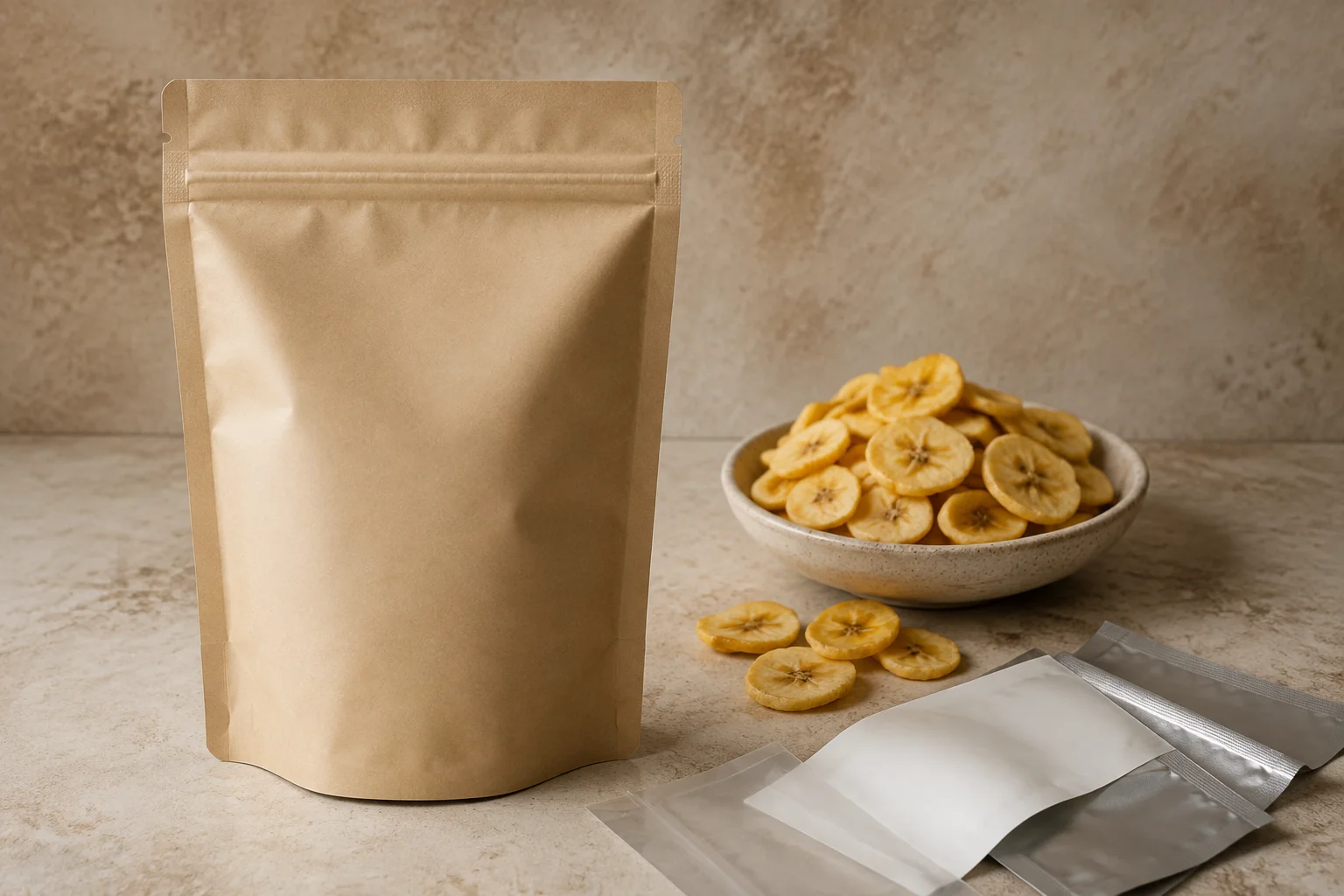 How Do I Package Banana Chips in a Flexible Pouch