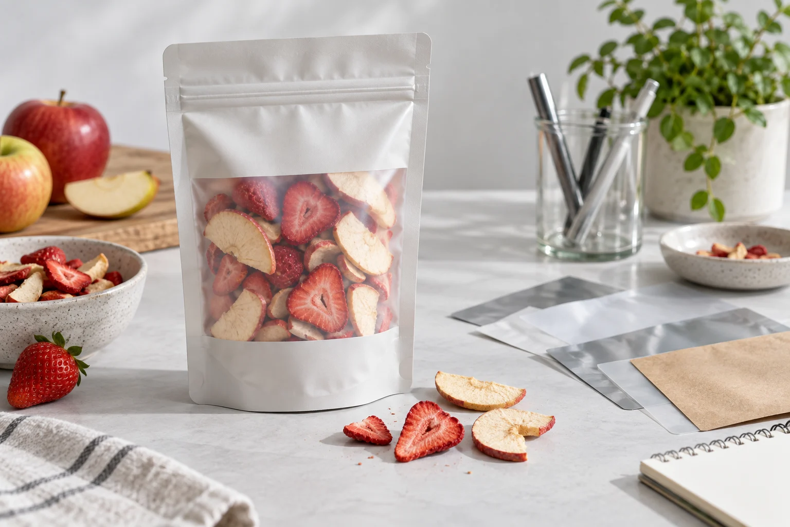 How Do I Package Freeze-Dried Fruit in a Flexible Pouch