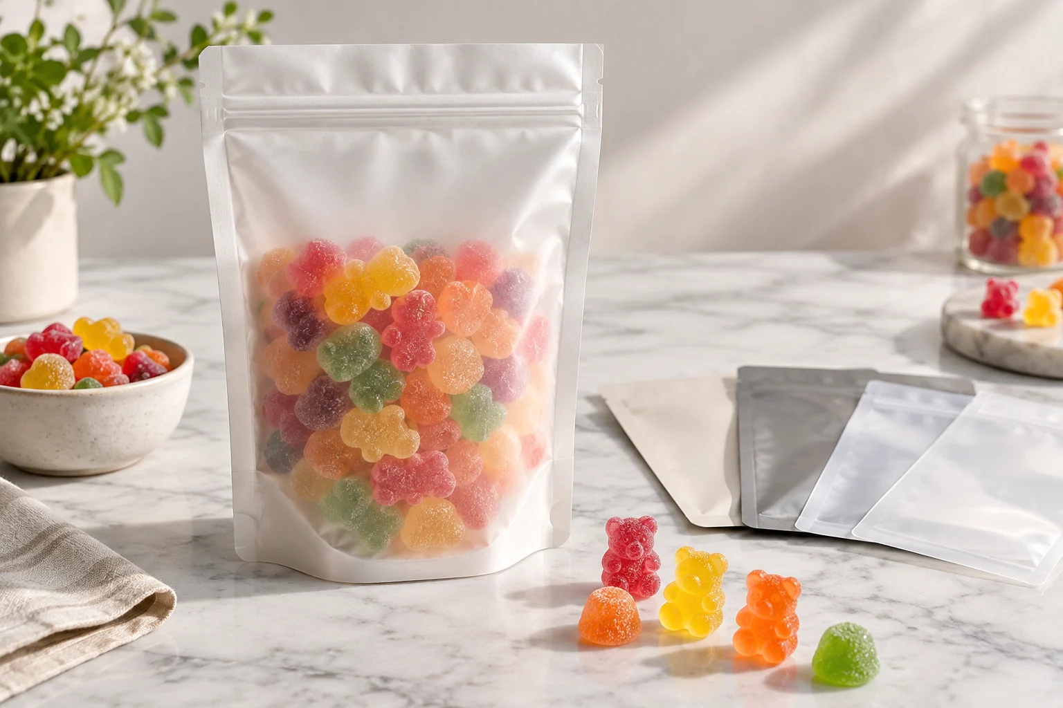 How Do I Package Gummy Candy in a Flexible Pouch