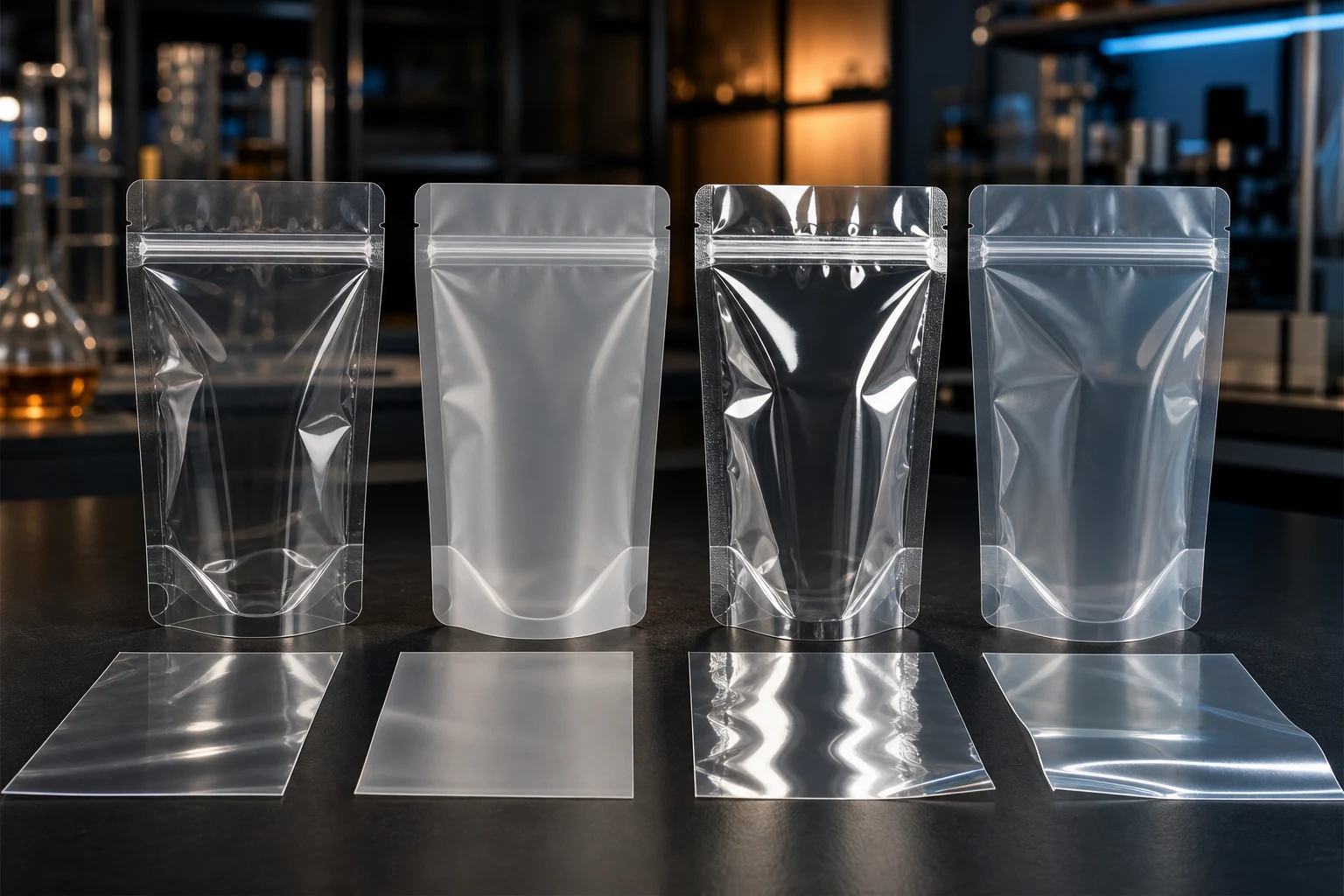 What Is the Difference Between PET, PE, BOPP, and CPP Films