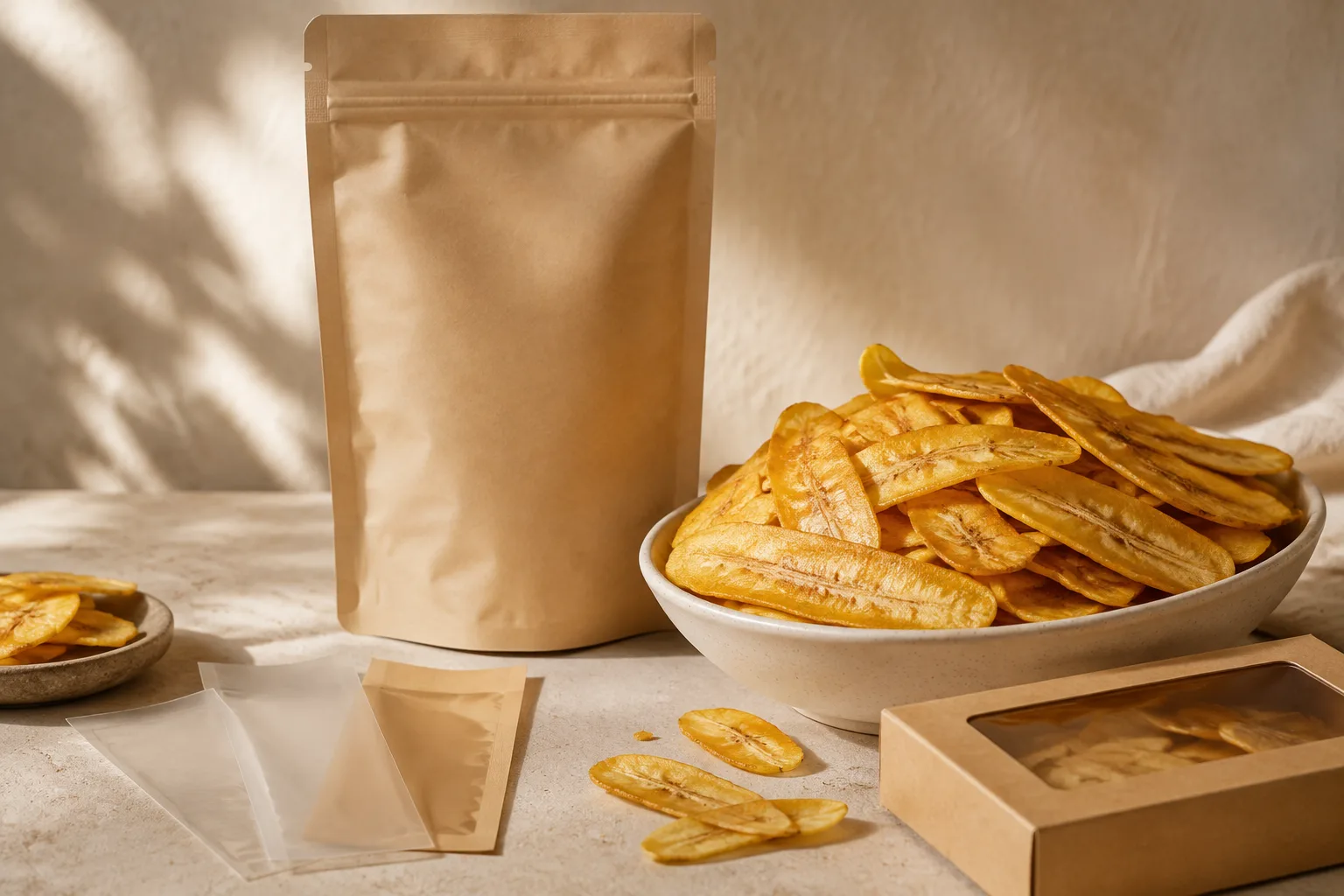 How Do I Package Plantain Chips in a Flexible Pouch
