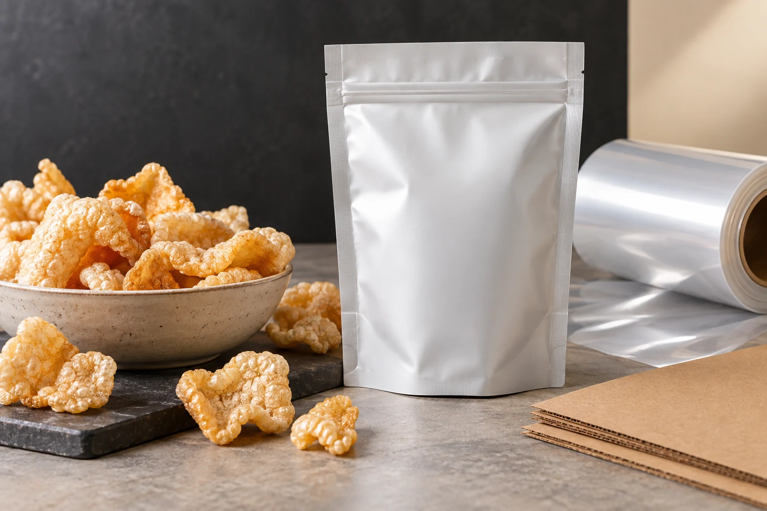 How Do I Package Pork Rinds in a Flexible Pouch