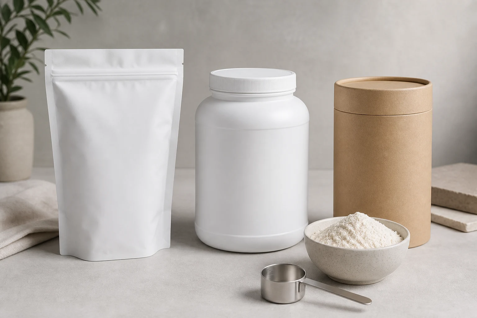 Which Protein Powder Packaging Format Is Best: Pouch, Tub, or Canister
