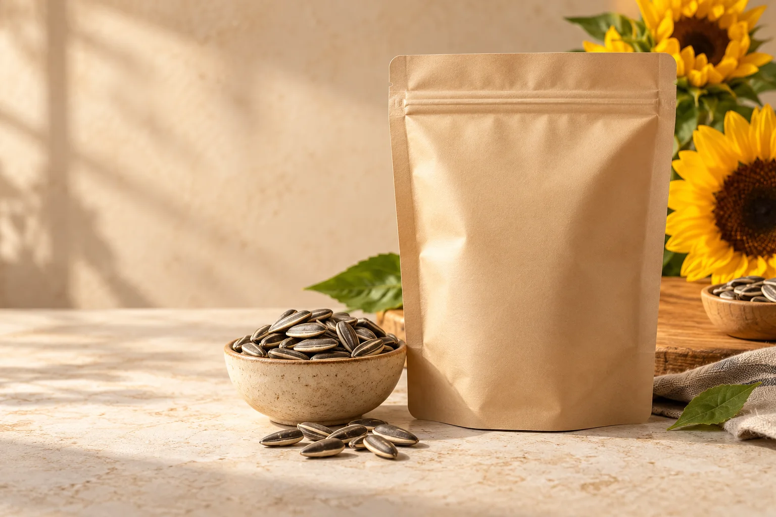 How Do I Package Sunflower Seeds in a Resealable Pouch