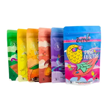 Matte Snack Stand-Up Pouch design example UPS-0002