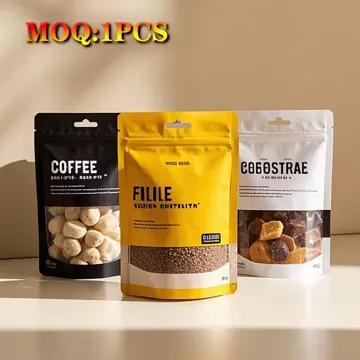 Nut & Snack Stand-Up Pouch design example UPS-0019