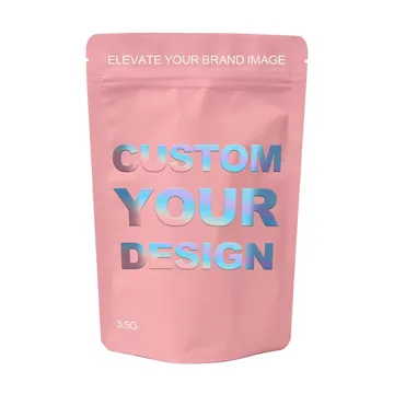 Tea & Candy Stand-Up Pouch design example UPS-0021