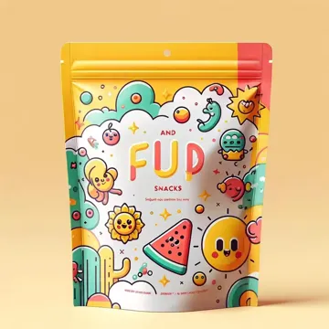 Dried Fruit & Snack Stand-Up Pouch design example UPS-0043