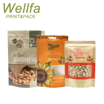 Mixed Nut Stand-Up Pouch design example UPS-0057