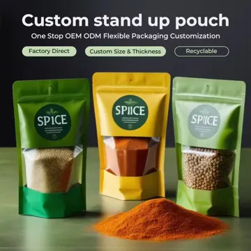 Food Stand-Up Pouch design example UPS-0099