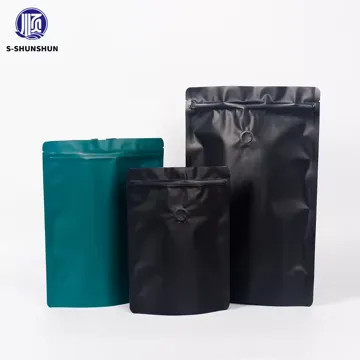Coffee & Matcha Stand-Up Pouch design example UPS-0105