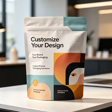 Food Stand-Up Pouch design example UPS-0108