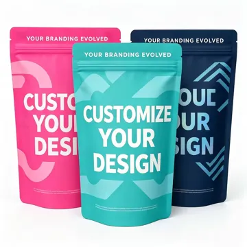 Coffee & Tea Stand-Up Pouch design example UPS-0120