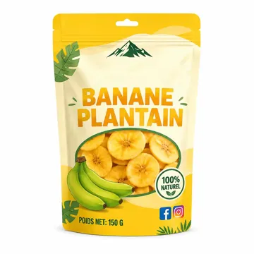 Matte Nut & Freeze-Dried Snack Stand-Up Pouch design example UPS-0121