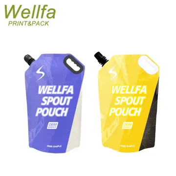 Detergent & Hand Soap Spout Pouch design example UPS-0127