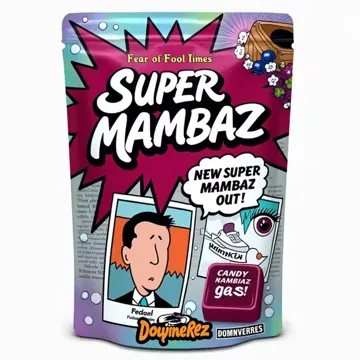 Gummy Candy Stand-Up Pouch design example UPS-0130