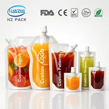 Juice & Yogurt Spout Pouch design example UPS-0133