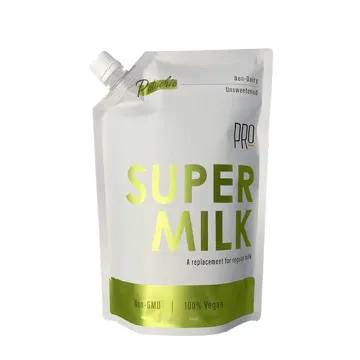 Plant Milk & Juice Spout Pouch design example UPS-0161