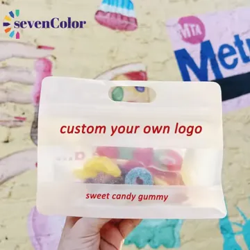 Candy Flat-Bottom Pouch design example UPS-0163