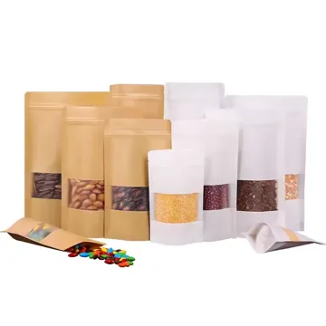 Kraft-Look Food Stand-Up Pouch design example UPS-0174