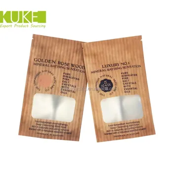 Sea Salt Flat-Bottom Pouch design example UPS-0182