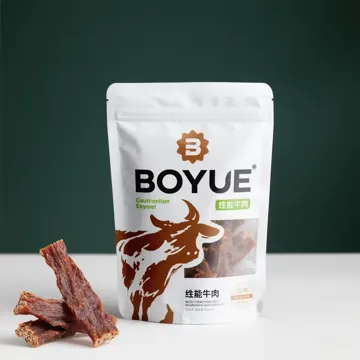 Jerky & Dried Fruit Stand-Up Pouch design example UPS-0184