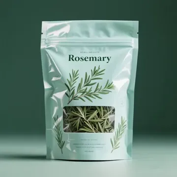 Window Rosemary & Seasoning Stand-Up Pouch design example UPS-0189