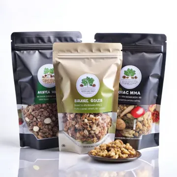 Food Stand-Up Pouch design example UPS-0204