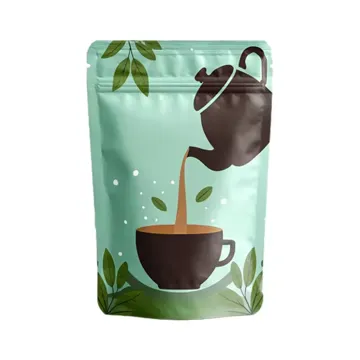 Coffee & Dry Food Stand-Up Pouch design example UPS-0224