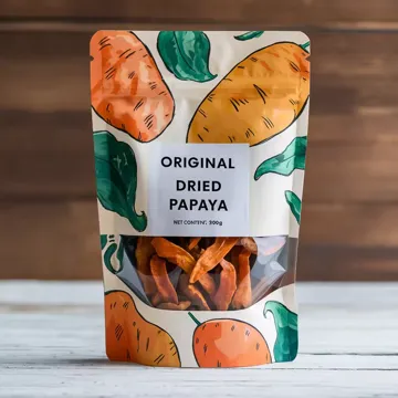 Kraft-Look Food Stand-Up Pouch design example UPS-0230