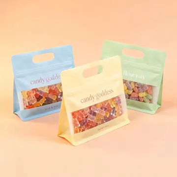 Candy Flat-Bottom Pouch design example UPS-0244