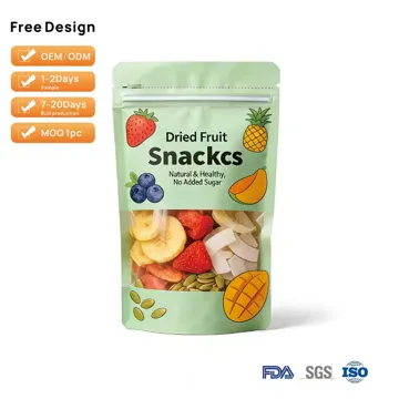 Window Dried Fruit Stand-Up Pouch design example UPS-0251