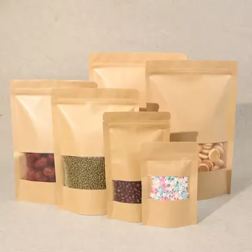 Kraft-Look Food Stand-Up Pouch design example UPS-0255