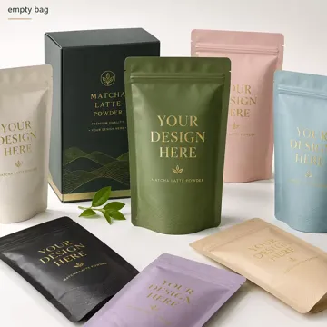 Whey Protein Powder Stand-Up Pouch design example UPS-0258