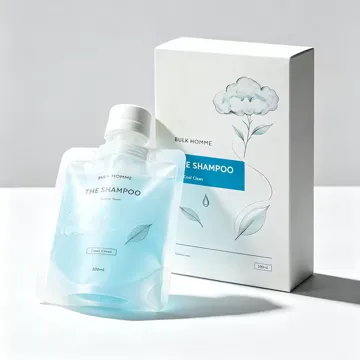 Skin Care Cream Spout Pouch design example UPS-0260
