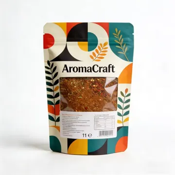 Spice & Herb Stand-Up Pouch design example UPS-0300
