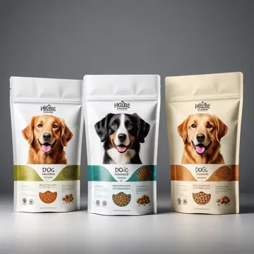 Dog Food Stand-Up Pouch design example UPS-0308