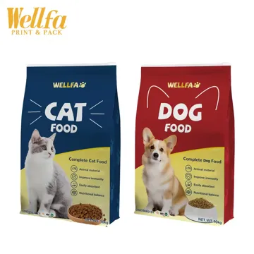Cat & Dog Food Flat-Bottom Pouch design example UPS-0310