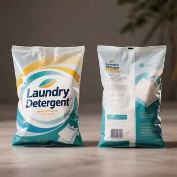 Laundry Detergent Stand-Up Pouch design example UPS-0340