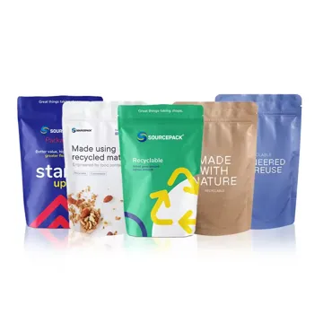 Coffee & Tea Stand-Up Pouch design example UPS-0343
