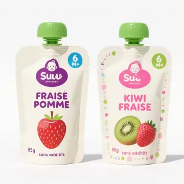 Liquid Food Spout Pouch design example UPS-0344