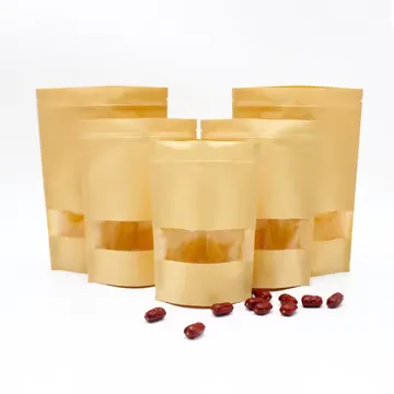 Kraft-Look Food Stand-Up Pouch design example UPS-0349
