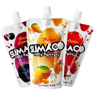 Juice & Jelly Spout Pouch design example UPS-0353