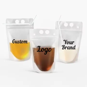 Juice & Drink Stand-Up Pouch design example UPS-0361