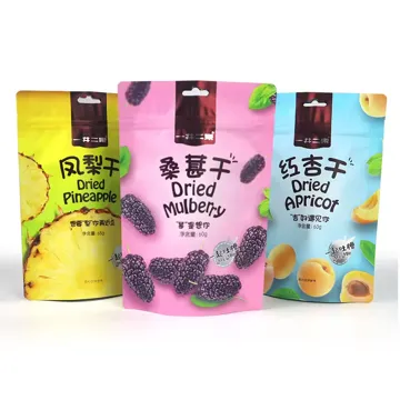 Dried Fruit Stand-Up Pouch design example UPS-0367