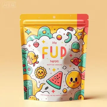 Brownie Crisp Stand-Up Pouch design example UPS-0368