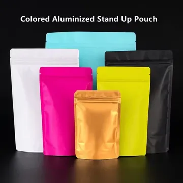 Matte Food Stand-Up Pouch design example UPS-0375