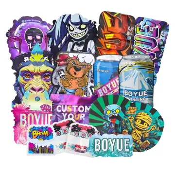 Food Stand-Up Pouch design example UPS-0404