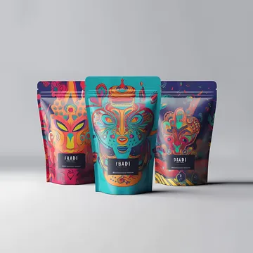 Food Stand-Up Pouch design example UPS-0409